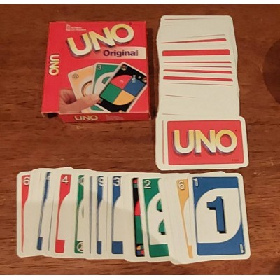UNO original 1998 (cartes/cards)